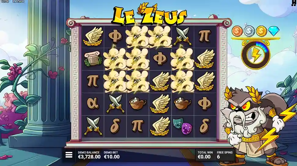 Le Zeus RTP, Volatilitet og Maksimal Gevinst
